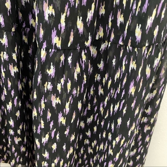 Code x Mode Boho Semi Sheer Contemporary Print Maxi Skirt - Picture 6 of 8